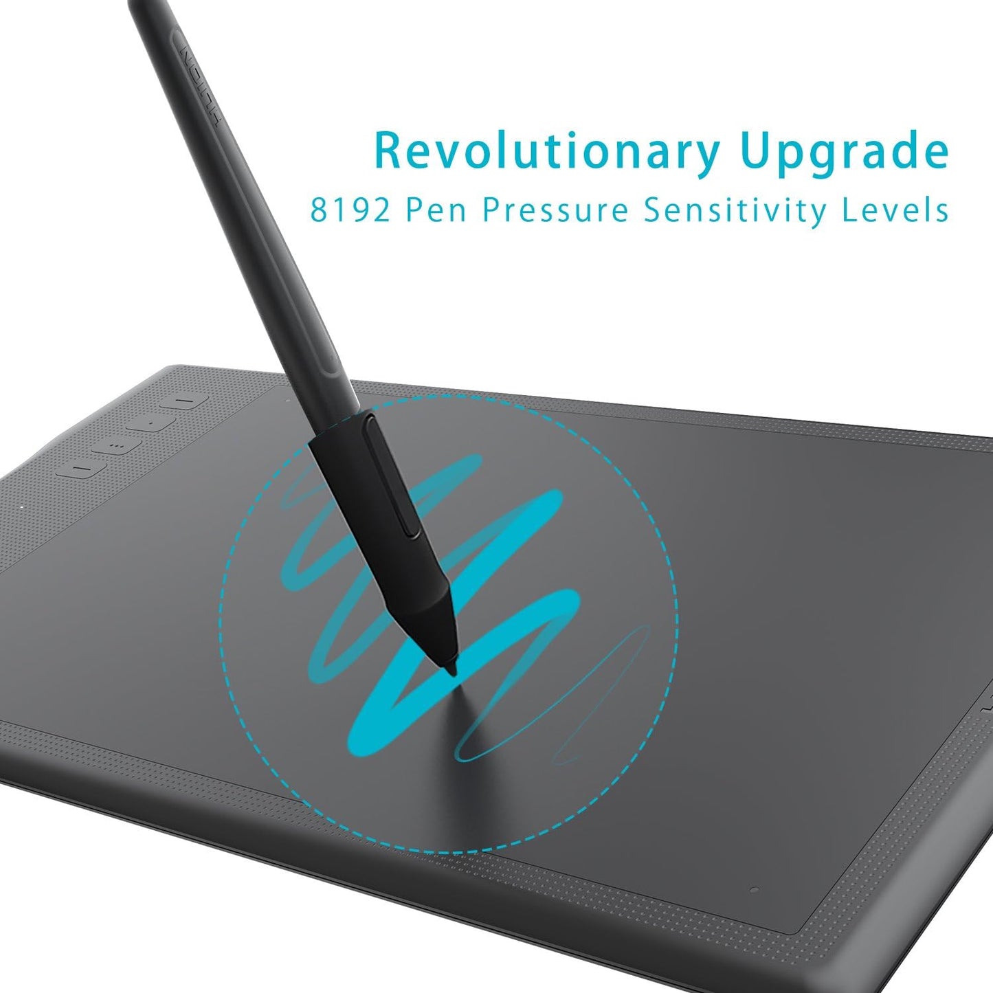 Wireless Graphic Drawing Tablet with 8192 Pressure Sensitivity, 11 x 6.87 inches S359425