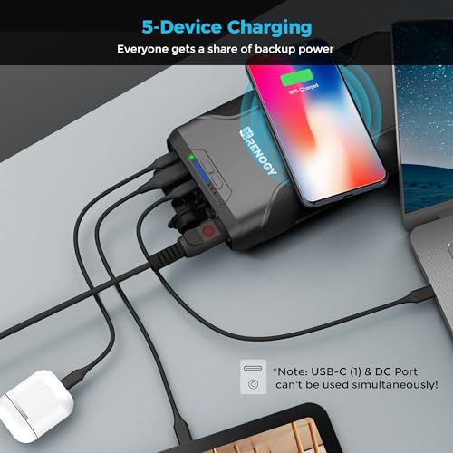 72000mAh 266Wh 12V Power Bank with 60W PD for Camping C52883