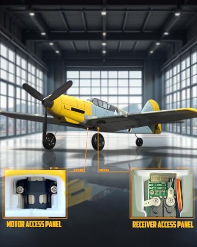 RC Plane 3 Channel Remote Control Airplane Fighter Toy, 2.4GHz 6-axis Gyro, Easy to Fly for Adults Kids Beginners Q215470