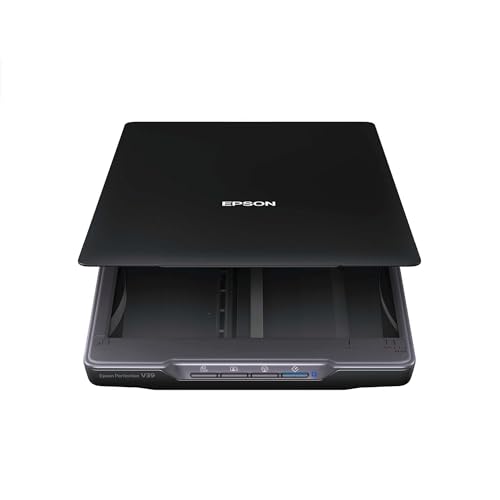 Color Photo and Document Flatbed Scanner, 4800 dpi, USB Power K82407