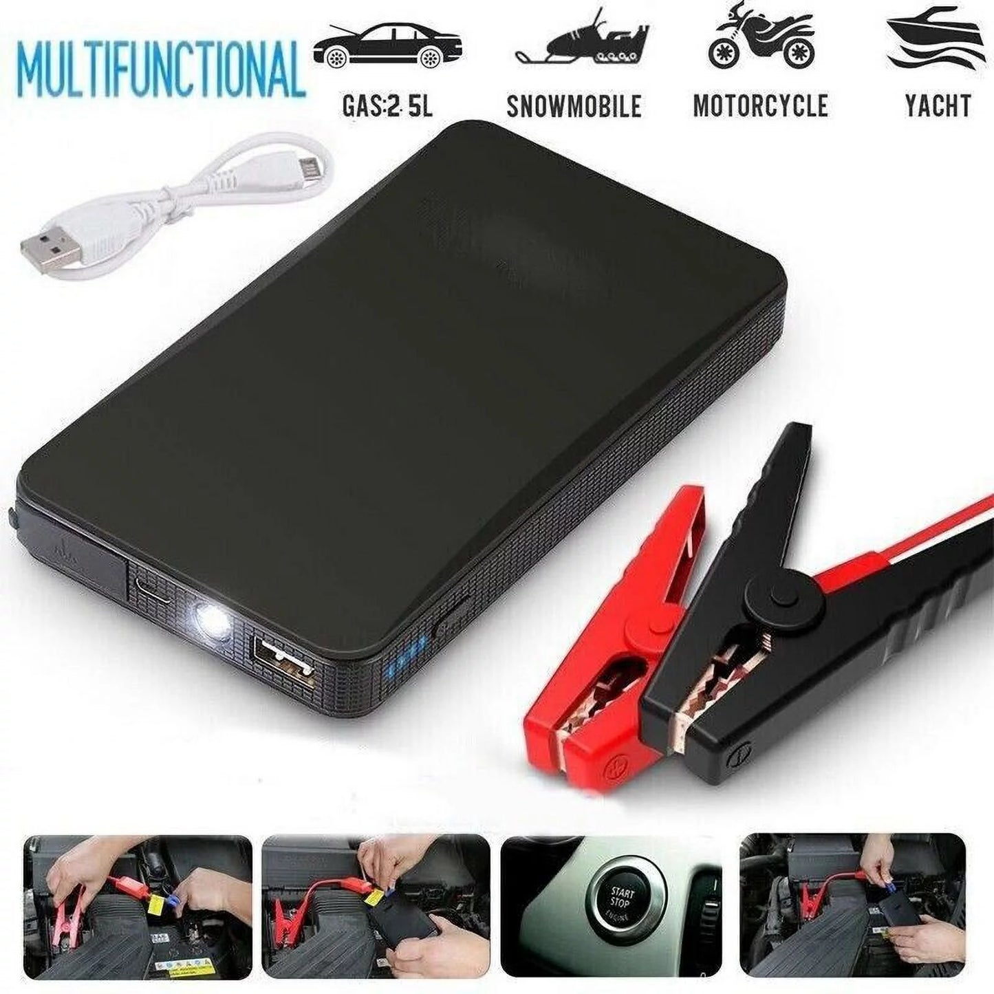 Portable 20000mAh Car Jump Starter Power Bank E10213