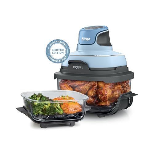 Air Fryer with Glass Containers, 4 QT & 6 Cup, Dishwasher Safe Y888