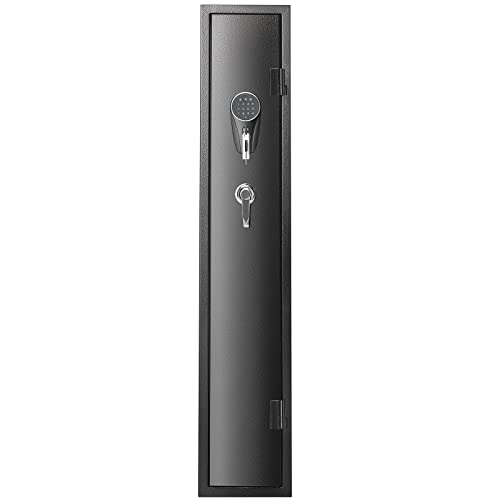 6-8 Rifles Gun Safe with Fingerprint and Digital Keypad Lock S64165