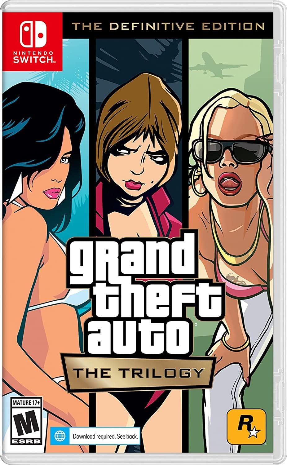 Grand Theft Auto Trilogy and Red Dead Redemption for Nintendo Switch F940