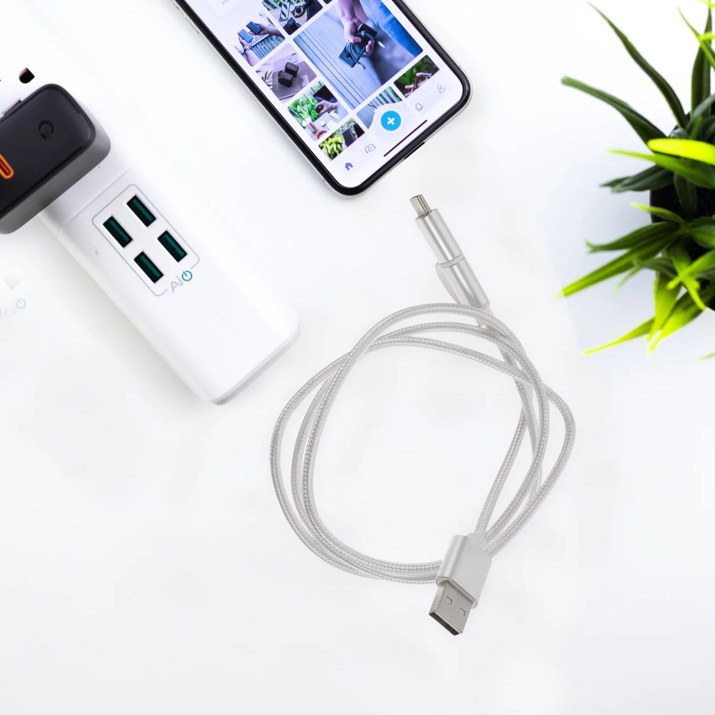 2 Pack Phone Car Charger Cables Q656455