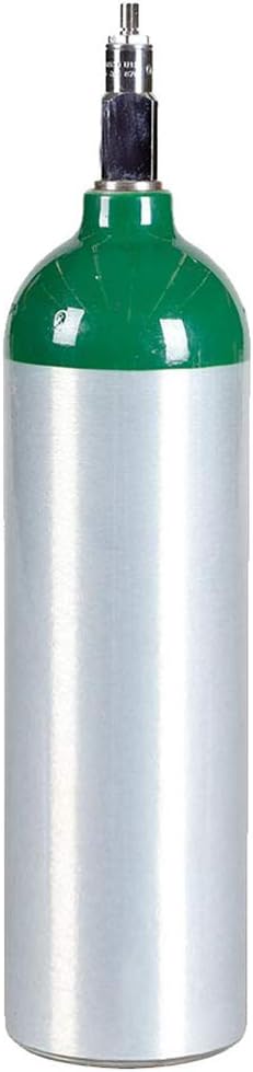 Medical Oxygen Cylinder with CGA870 Post Valve - Jumbo D Size 22.9 cf