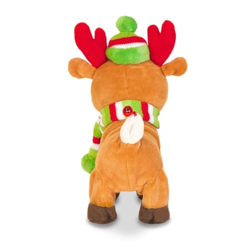 Farting Reindeer Plush Toy - 10 Inch Christmas Gift Y1638