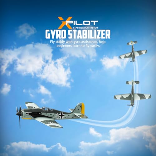 RC Plane 3 Channel Remote Control Airplane Fighter Toy, 2.4GHz 6-axis Gyro, Easy to Fly for Adults Kids Beginners Q215470