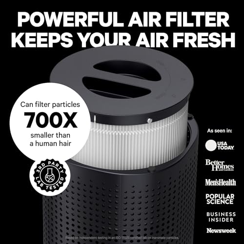 HEPA Air Purifier for Home Large Rooms, Quiet Air Filter for Bedroom A433