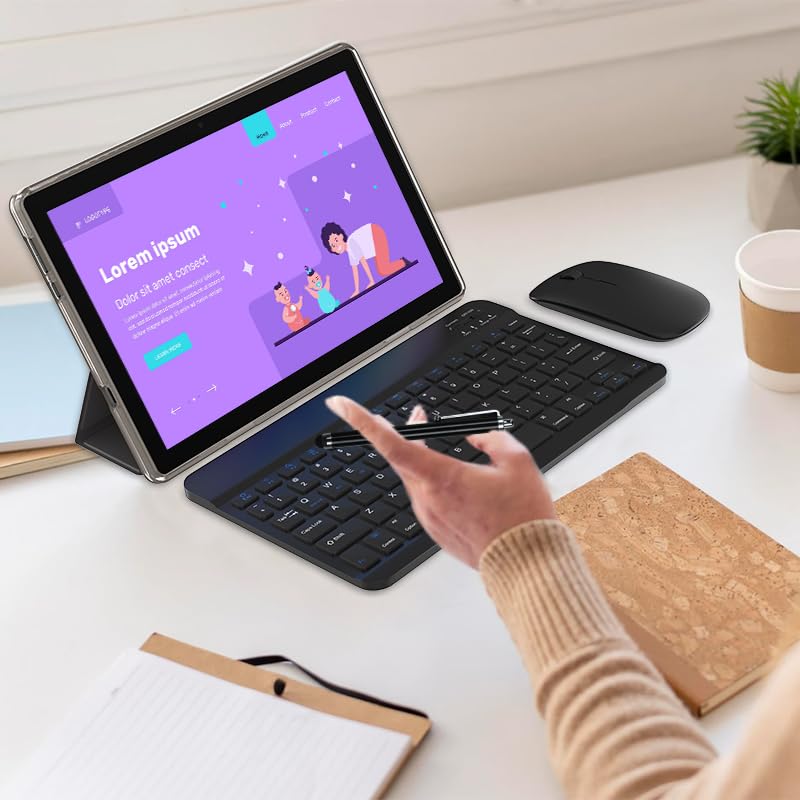 10 Inch Tablet with Keyboard and Stylus H829