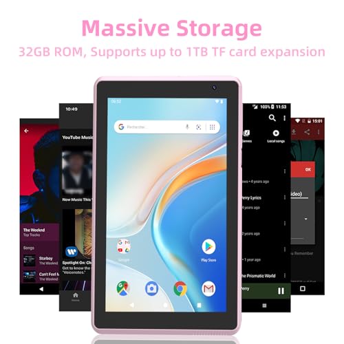 7 Inch Tablet, 6GB RAM 32GB ROM, 1TB Expandable, Wi-Fi 6 F460514