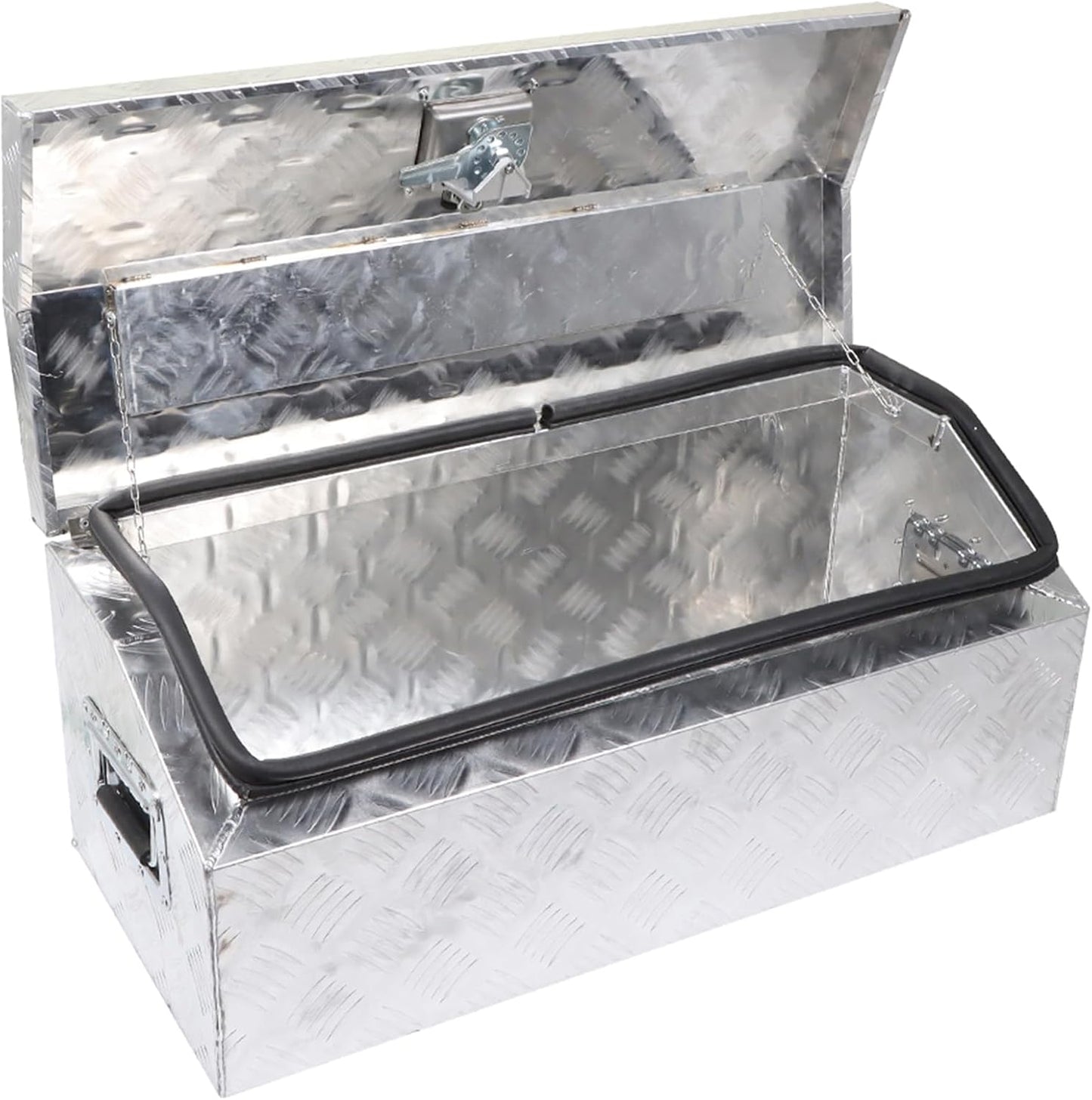 Aluminum Trailer Tool Box for Pickup Truck Bed Storage Y987902