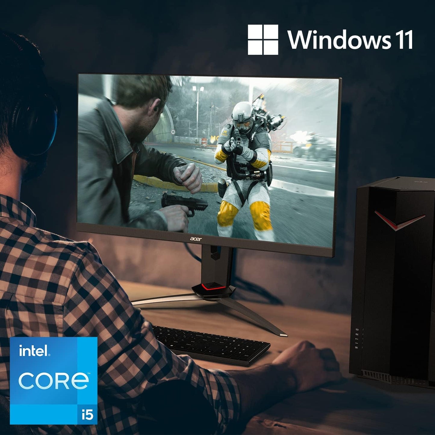 Gaming Desktop with Intel Core i5 and RTX 3060 C30159