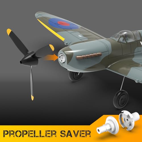 RC Plane 3 Channel Remote Control Airplane Fighter Toy, 2.4GHz 6-axis Gyro, Easy to Fly for Adults Kids Beginners Q215470