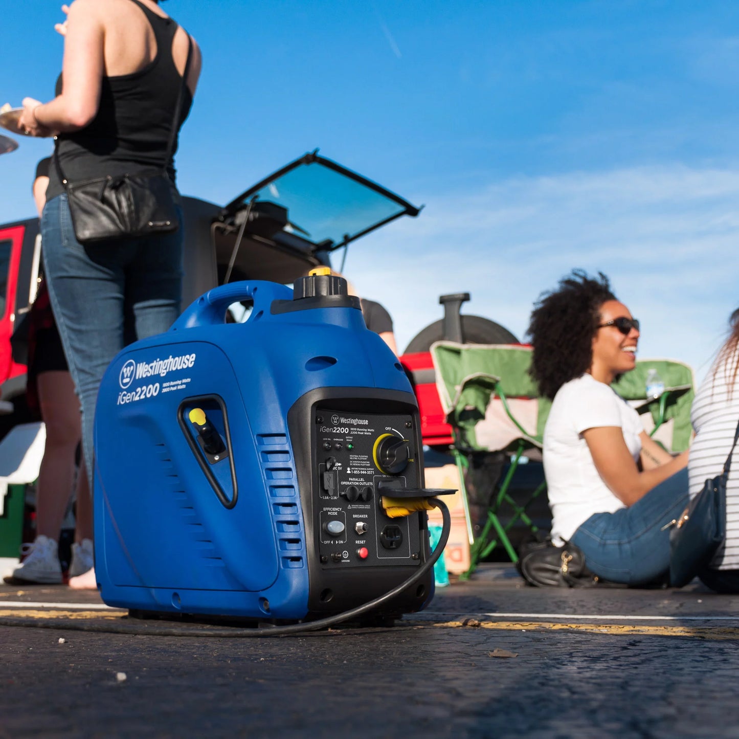 Portable Gas Inverter Generator 2200 Peak Watt K847