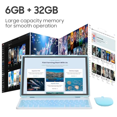 10 inch Android Tablet with Keyboard, Mouse, Stylus Pen and Case K7713