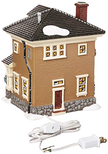 Porcelain Snow Village Christmas Lit House H502