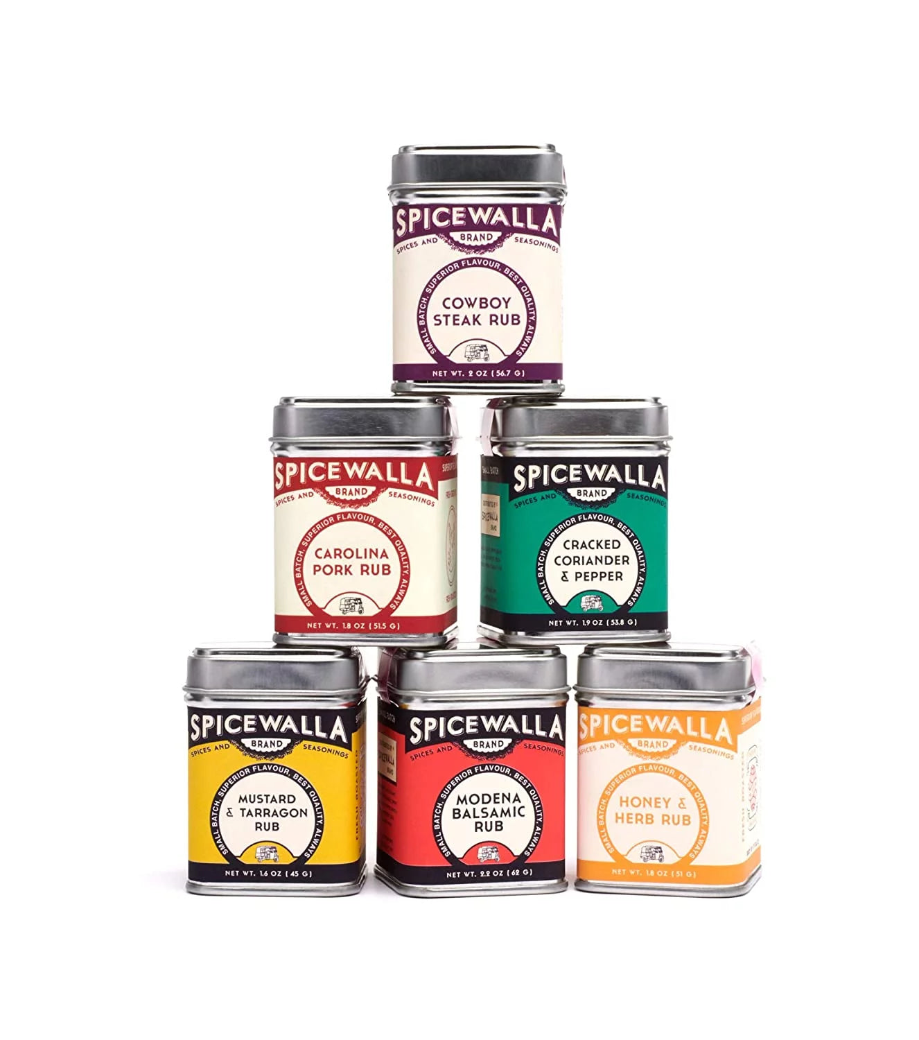 Grill Seasoning 6 Pack for Steak, Poultry, Pork & Vegetables Y463