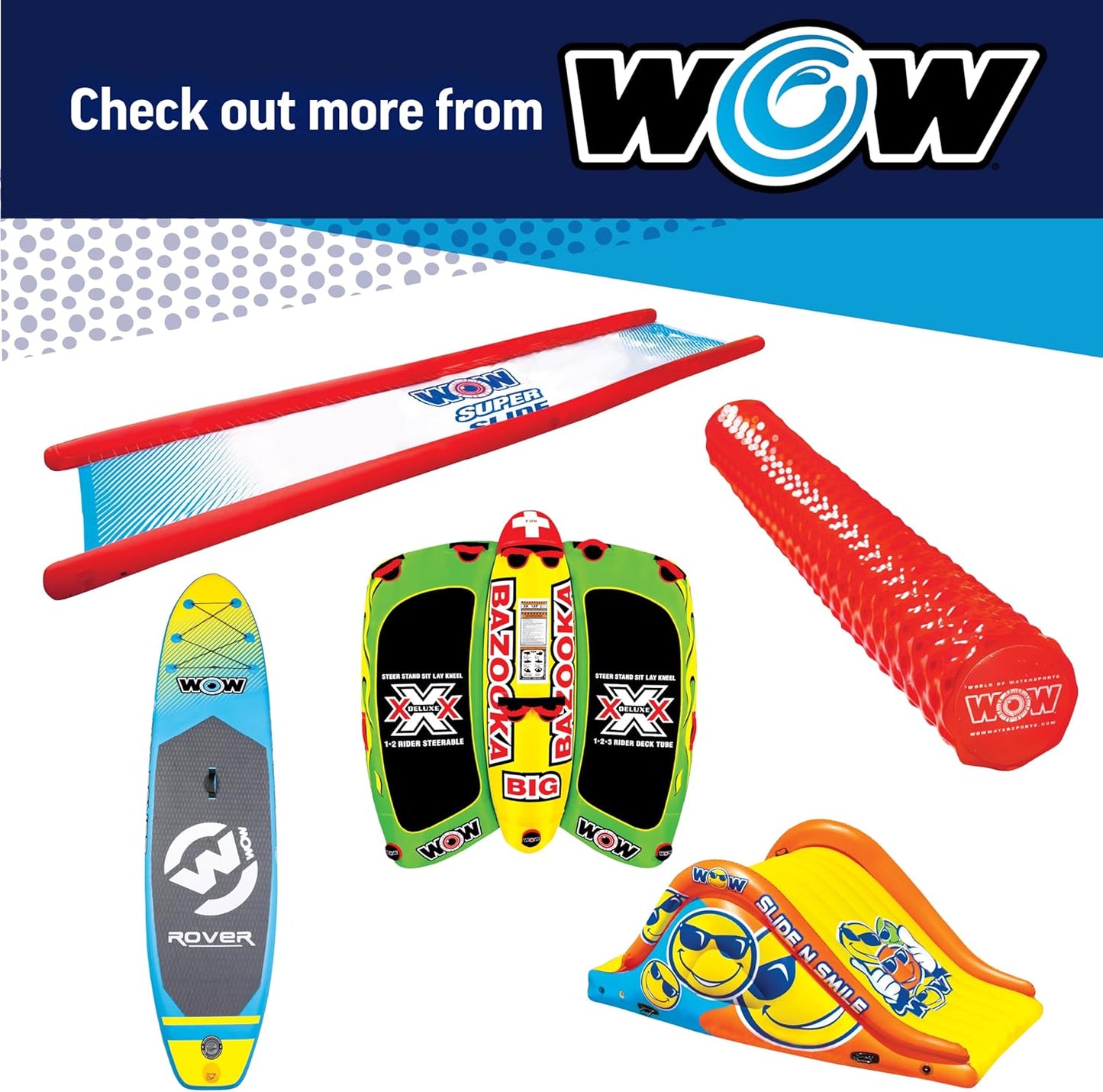 Blue Vacation Mode Pool Noodle for Pools, Swimming & Floating B7209
