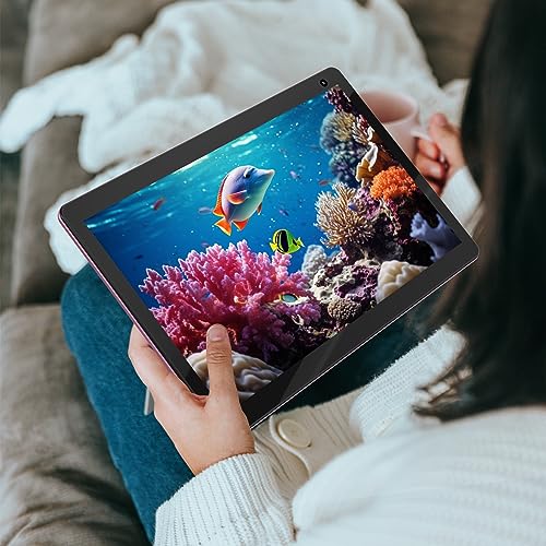 10 inch Android Tablet with 32GB Storage, 6GB RAM, Black Z5138