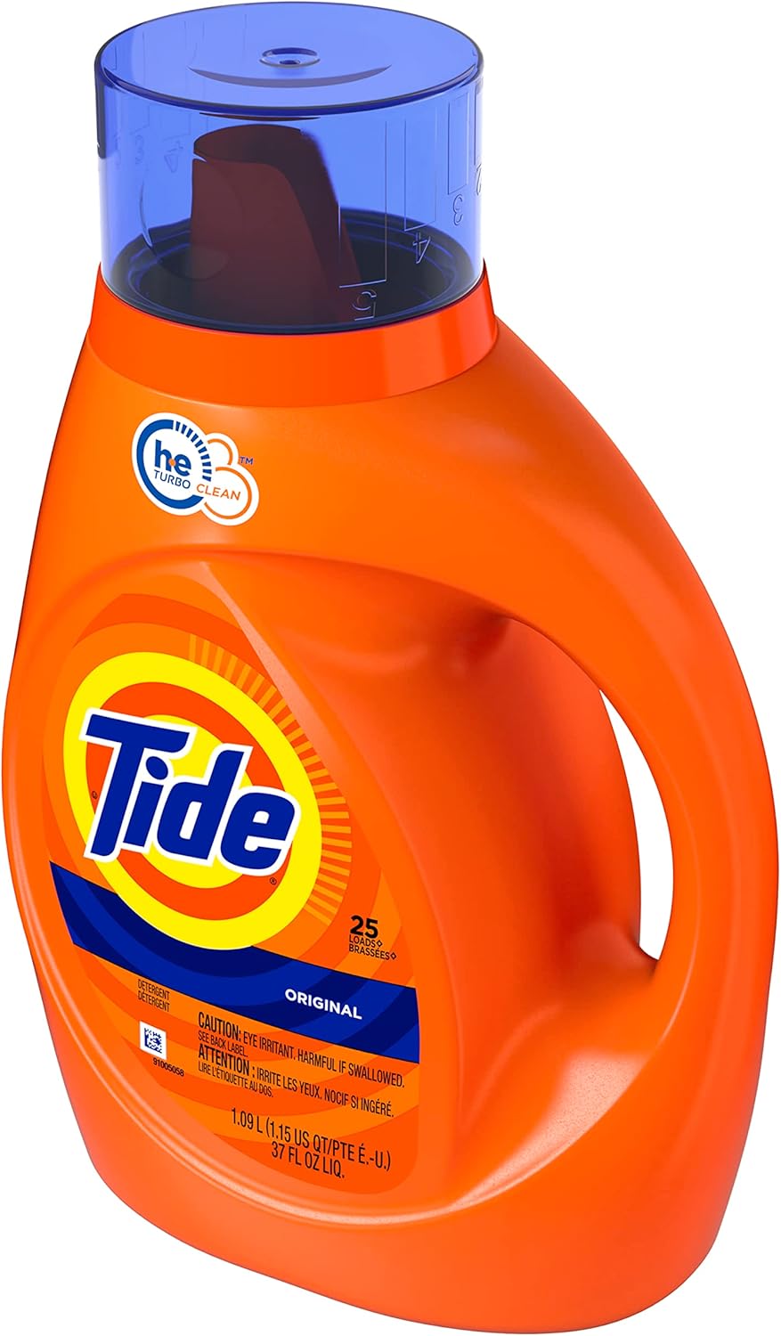 Liquid Laundry Detergent, Original Scent, 1.09 L W470