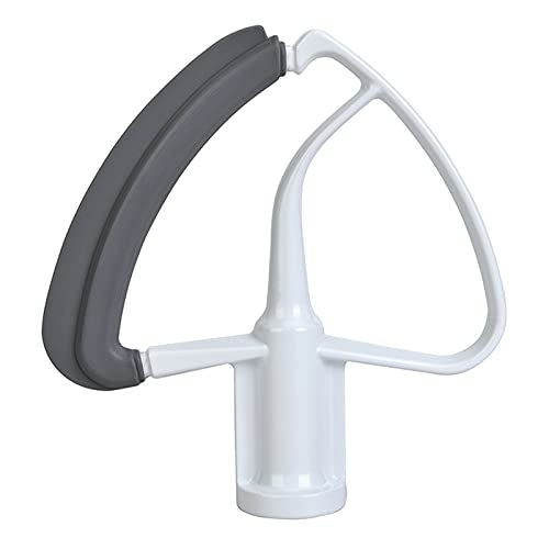 Flex Edge Beater for Tilt-Head Stand Mixer, Silicone Bowl Scraper Attachment U4673