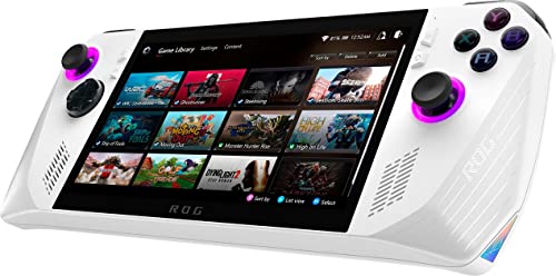 Gaming Handheld 512GB 7-inch Touchscreen 120Hz FHD 1080p with Wireless Controller, Hub, Keyboard & Mouse Combo J25026