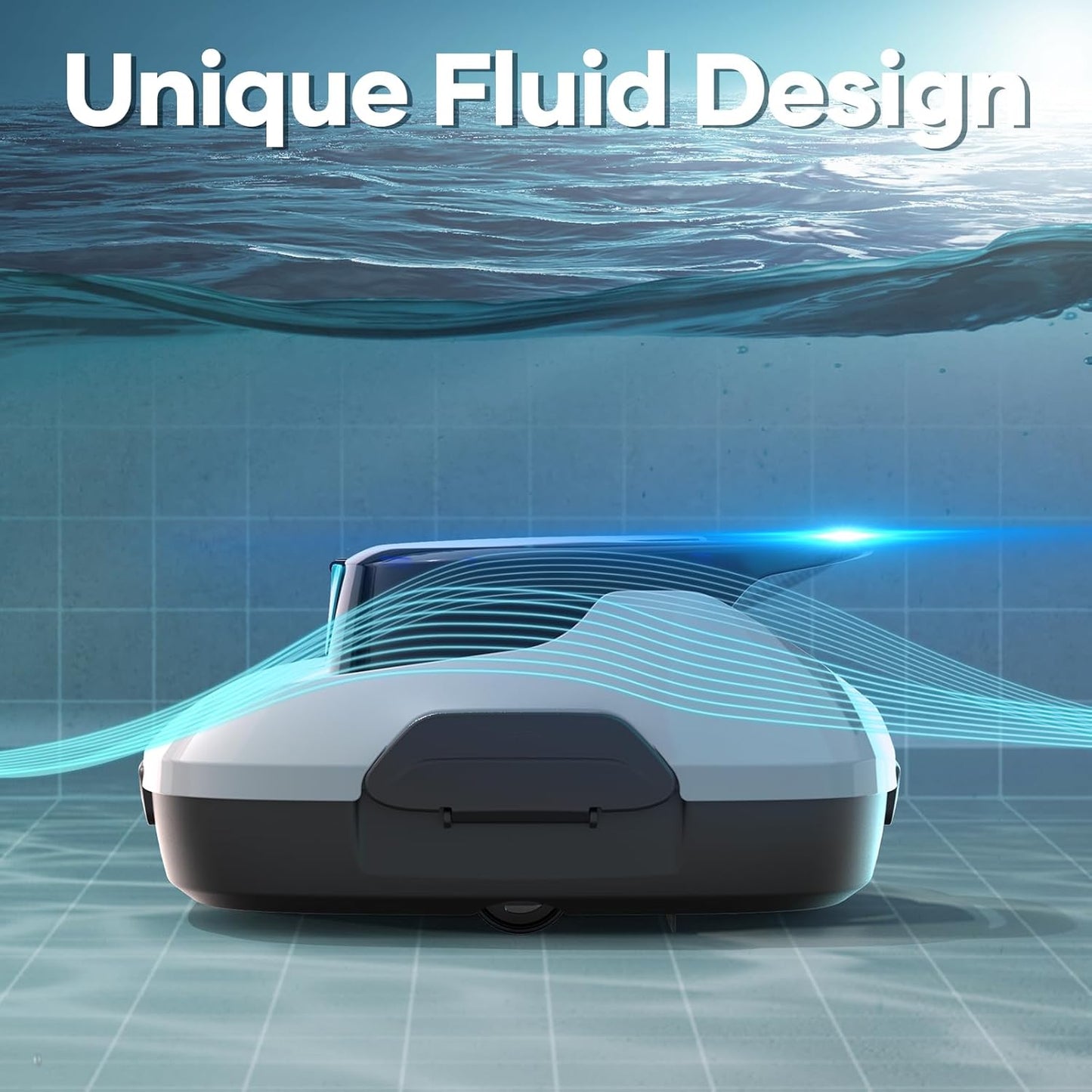 Robotic Pool Cleaner with Robotic Pool Skimmer K531609