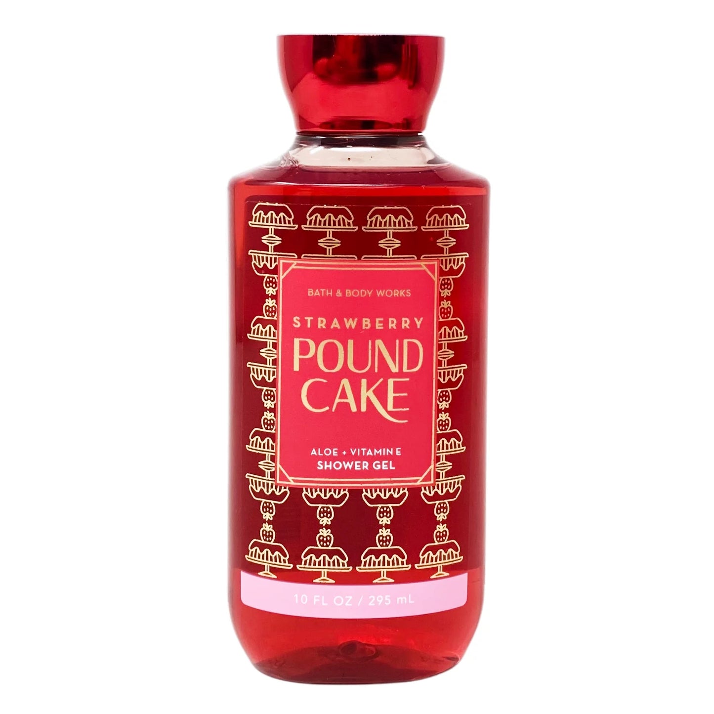 Strawberry Pound Cake 3 Piece Gift Set with Fragrance Mist, Shower Gel & Body Lotion I76117