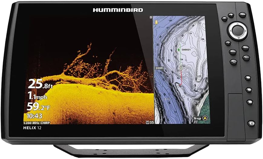 Humminbird 411440-1CHO Helix 12 Chirp MEGA DI+ GPS G4N CHO
