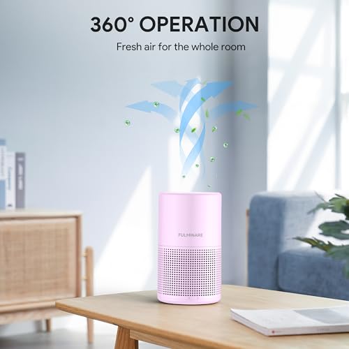 H13 True HEPA Air Purifier for Bedroom, Quiet with Night Light R447898