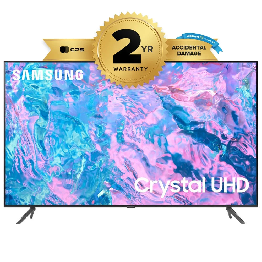 Samsung 50" Crystal 4K UHD Smart 2023 TV CU7000 series with Motion Xcelerator & PurColor + 2 YR Accidental Warranty