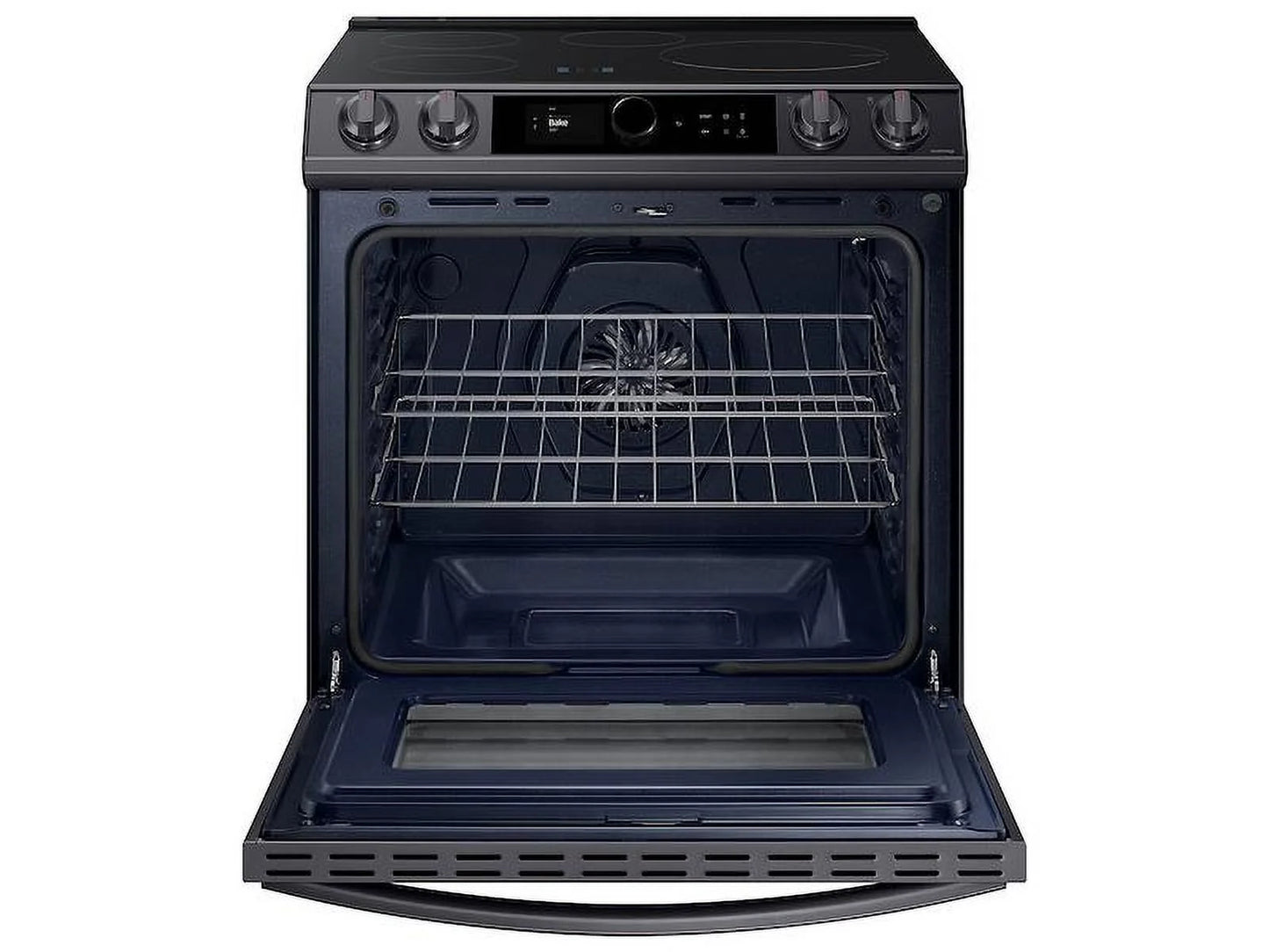 6.3 cu. ft. Smart Slide-in Induction Range, Black Stainless S256