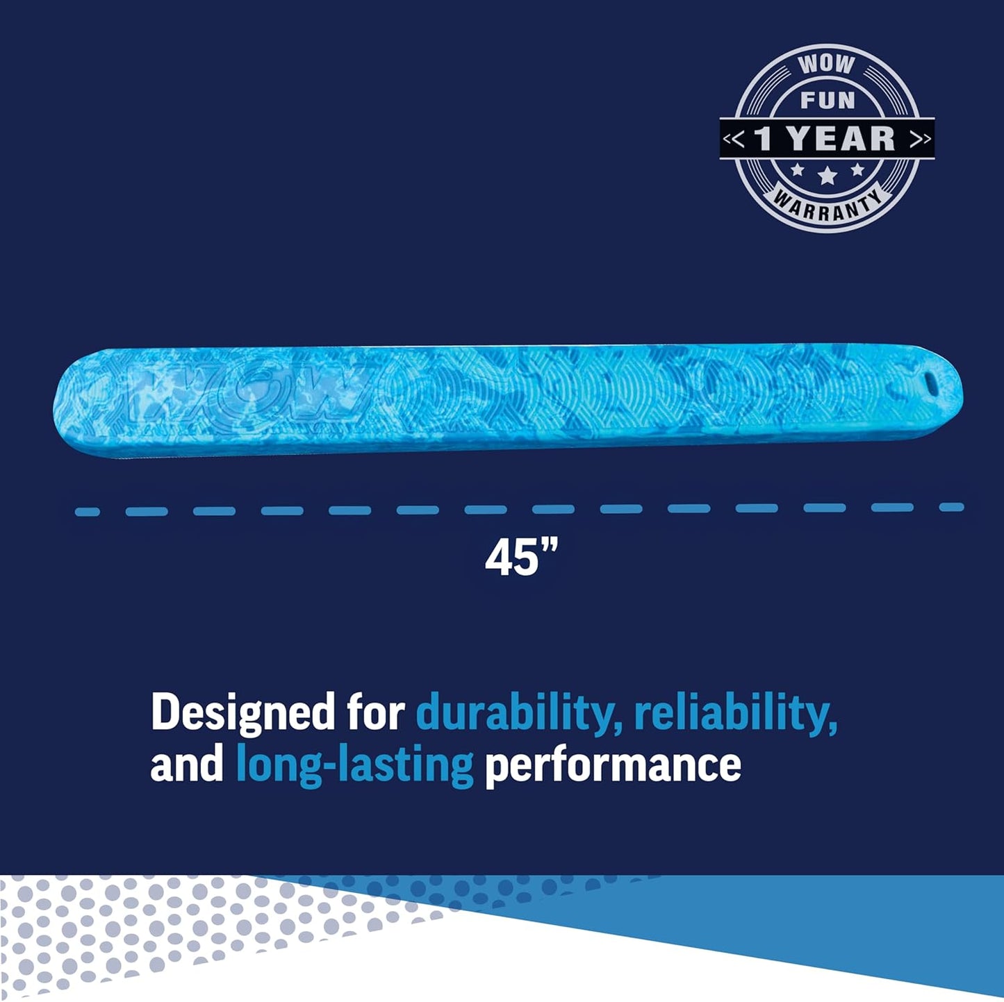 Blue Vacation Mode Pool Noodle for Pools, Swimming & Floating B7209