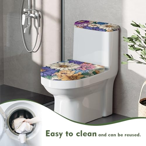 Christmas Toilet Lid and Tank Cover Set for Bathroom Decor Q334993