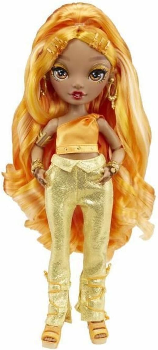 Rainbow High Fashion Doll- Meena Fleur (Saffron Gold)