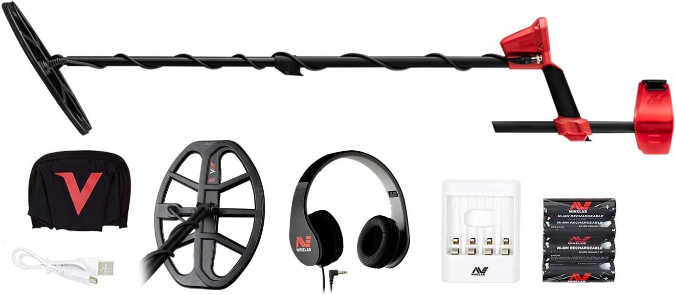 Metal Detector for Adults with Waterproof Coil and Wired Headphones Q342332