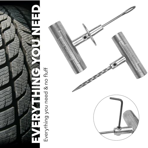 Compact Tire Repair Kit with Molle Storage Pouch R9899