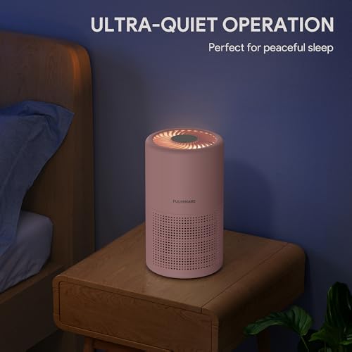 H13 True HEPA Air Purifier for Bedroom, Quiet with Night Light R447898