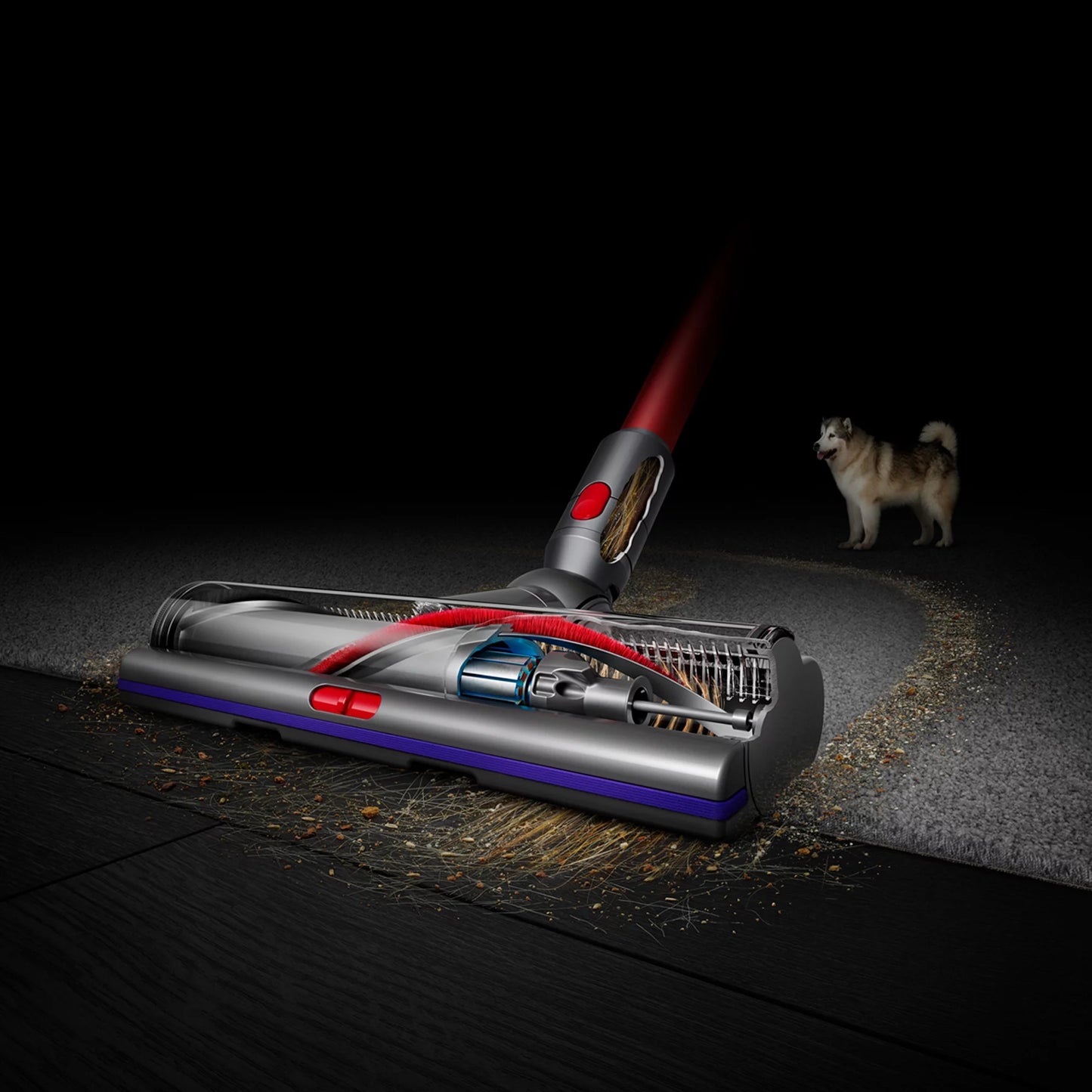 Cordless Vacuum Cleaner Red V135