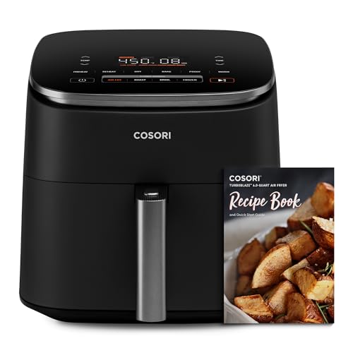 Air Fryer 6-Qt, Roast Bake Broil Reheat, Grey J876218