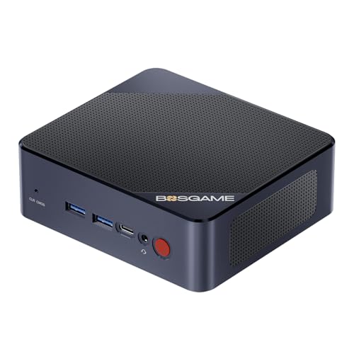 Gaming Mini PC AMD Ryzen 7 5700U, Micro PC 32GB DDR4 RAM 1TB SSD, Mini Desktop Computer Dual LAN 2.5GbE/4K Triple Display/WiFi6E/BT5.2 for Home/Office/Gamer
