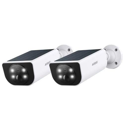 2K Wireless Security Camera Outdoor with AI Motion Detection and Solar Charging Y208868