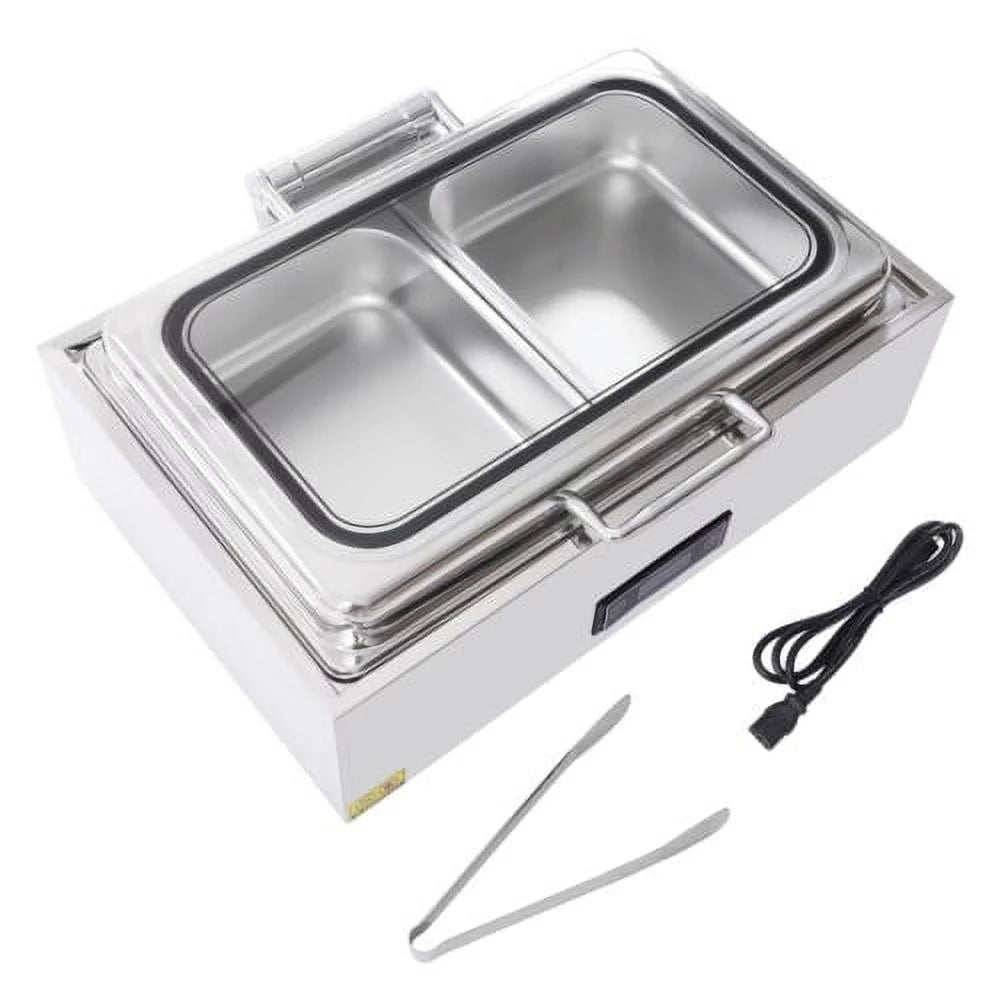 Stainless Steel Buffet Food Warmer 9QT with Lid K7018