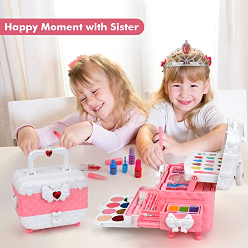 Washable Makeup Kit for Girls Pretend Play Toys D653624