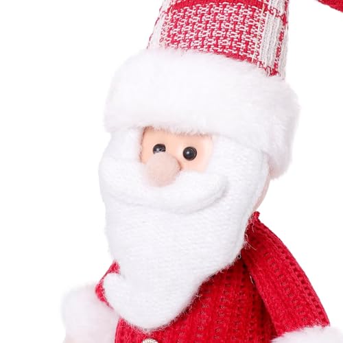 Christmas Santa Red White Singing Dancing Decoration for Home Table Shelf V210