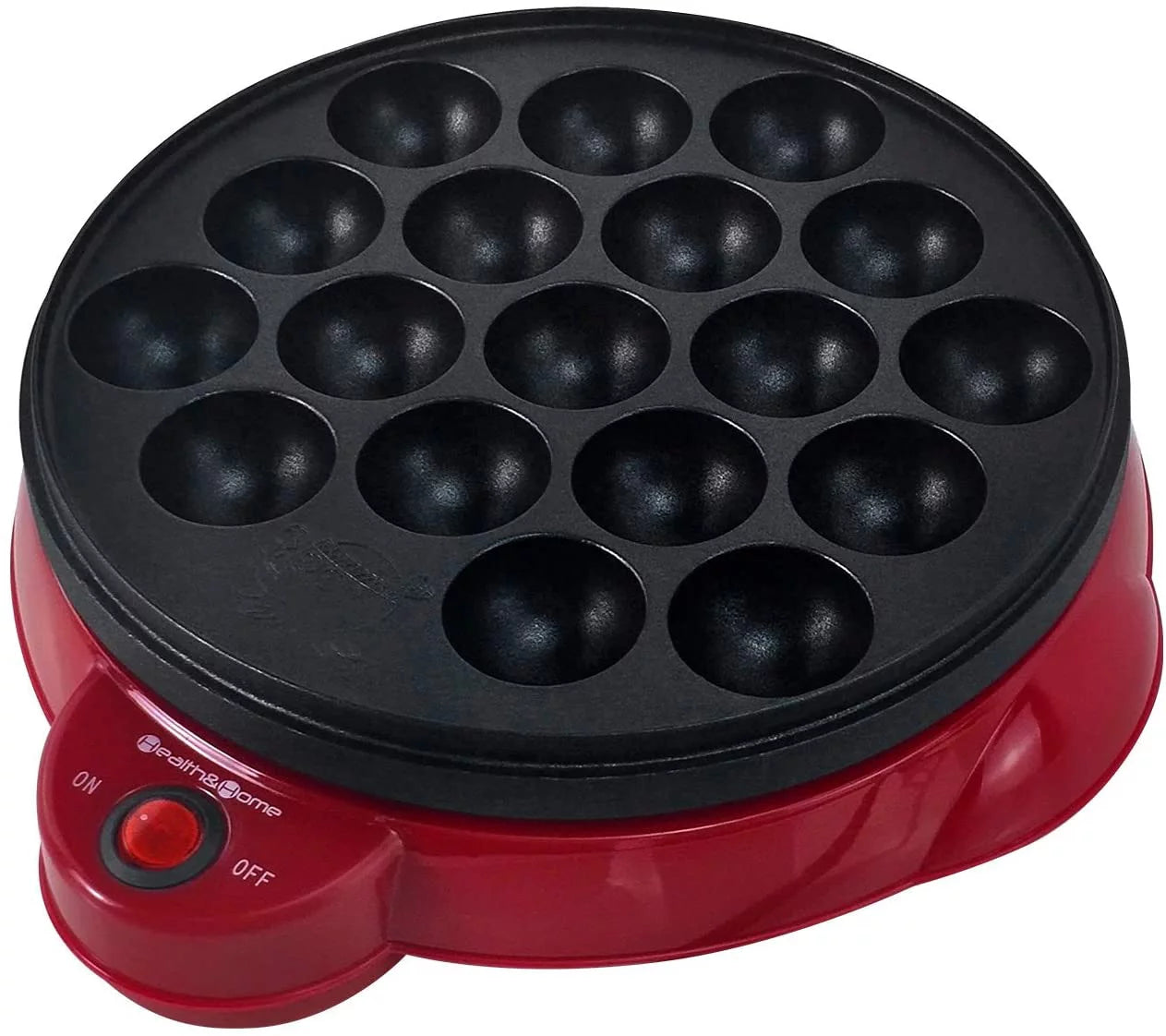 Electric Takoyaki Maker with Takoyaki Tools, Portable and Easy Clean V69930