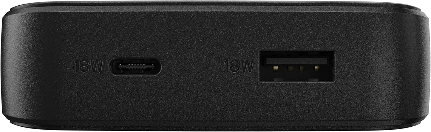 Fast Charge Power Bank 15,000 mAh - Black X10201