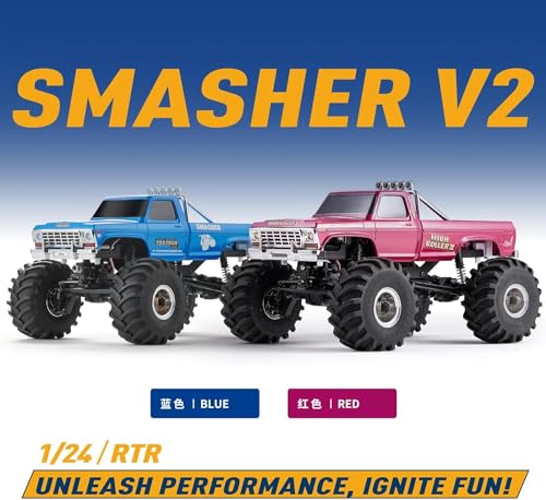 1/24 RC Crawler Monster Truck 4x4 Off-Road with Battery and Remote Control Z835426
