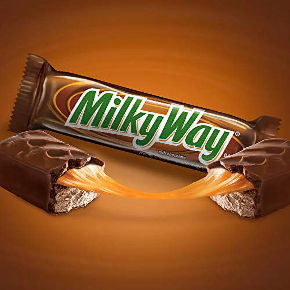 Milk Chocolate Singles Size Candy Bars 36-Count Box F7109